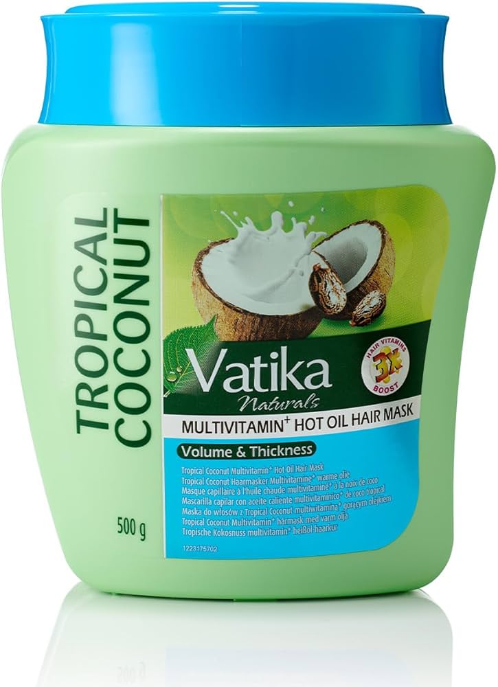 Vatika Naturals Volume & Thickness Multivitamin Hair Mask 500g