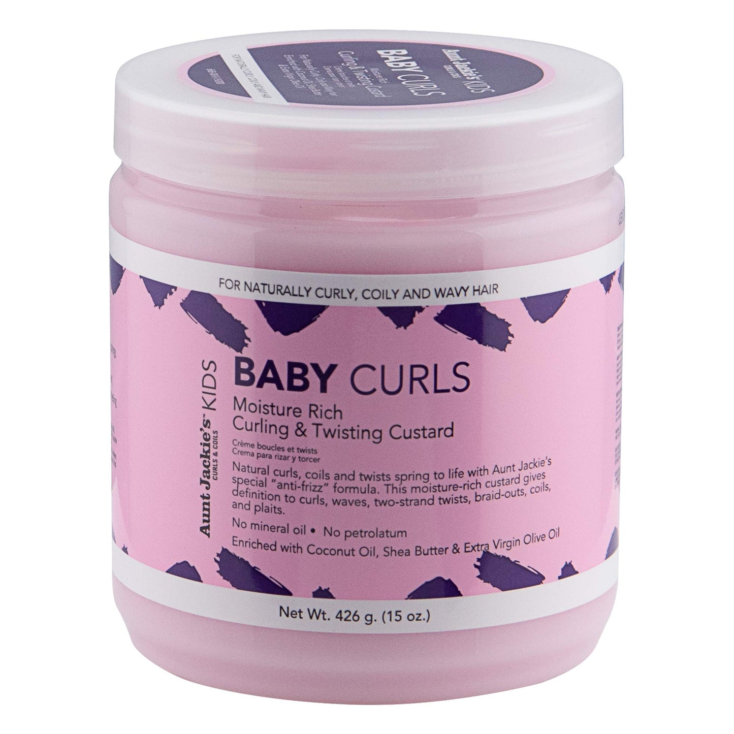 Aunt Jackie's Baby Girl Curls Curling & Twisting Custard 426g