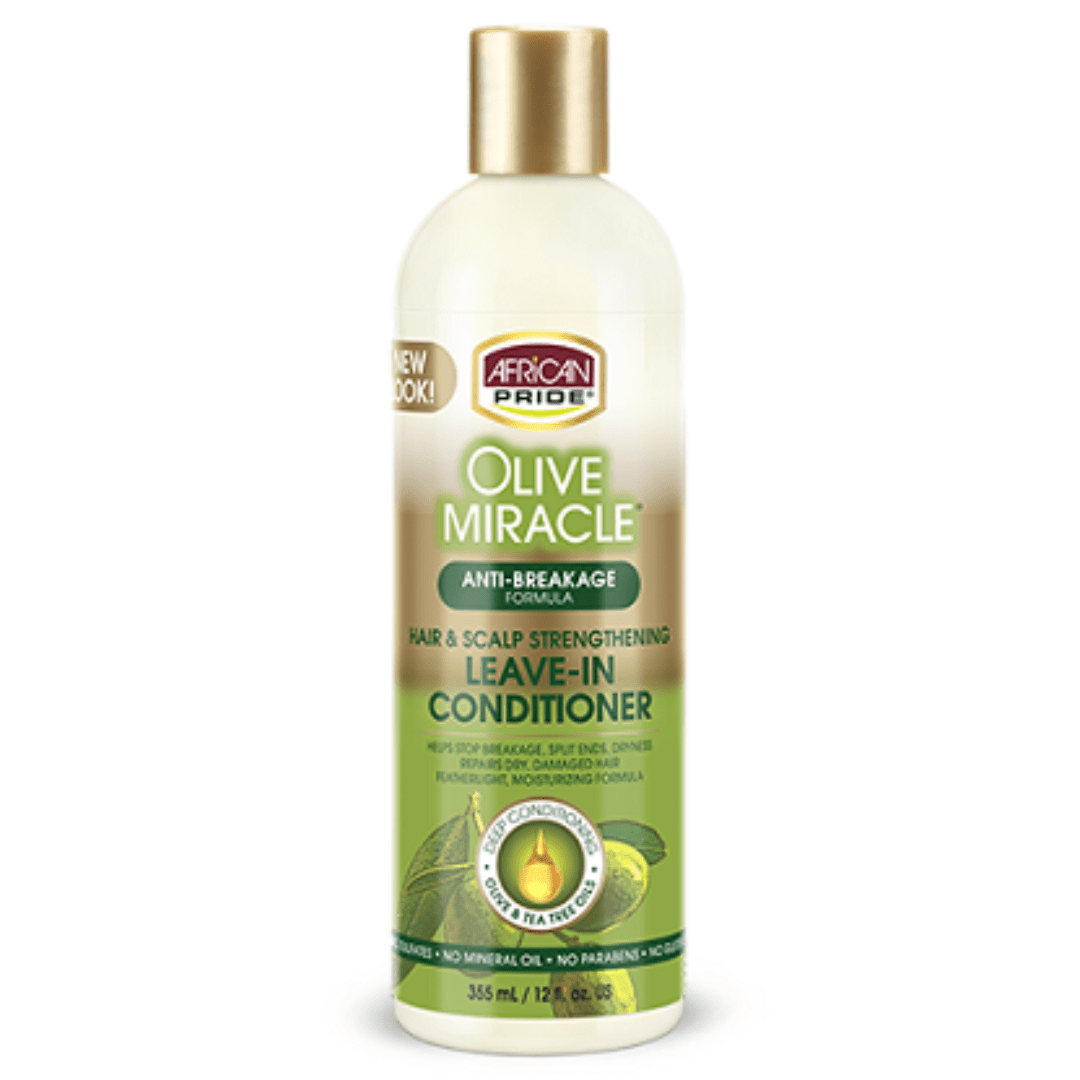 African Pride Olive Miracle Leave In Conditioner 355ml