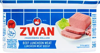 Zwan Luncheon Meat With Beef Taste 200g
