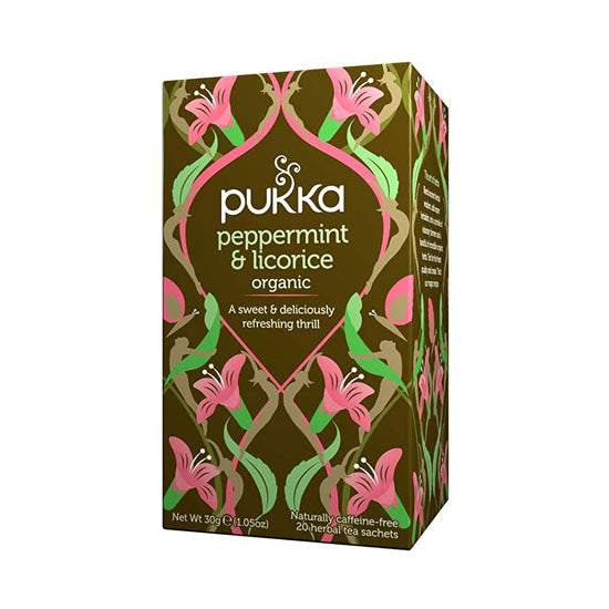 Pukka Peppermint & Licorice 30g (20 Tea Sachets)