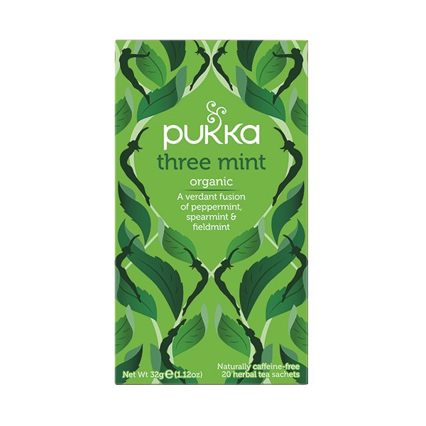 Pukka Three Mint 32g (20 Tea Sachets)