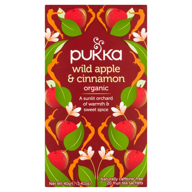 Pukka Wild Apple & Cinnamon 40g (20 Tea Sachets)