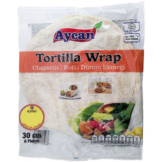 Aycan Tortilla Wrap 30cm 6pcs