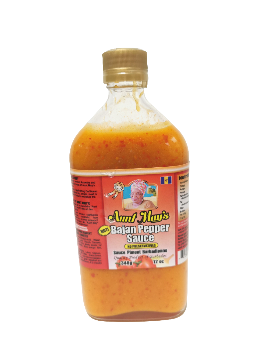 Aunt May's Bajan Pepper Sauce (Hot)