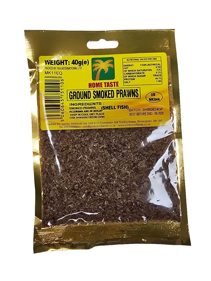 Home Taste Ground Smoked Prawns 40g