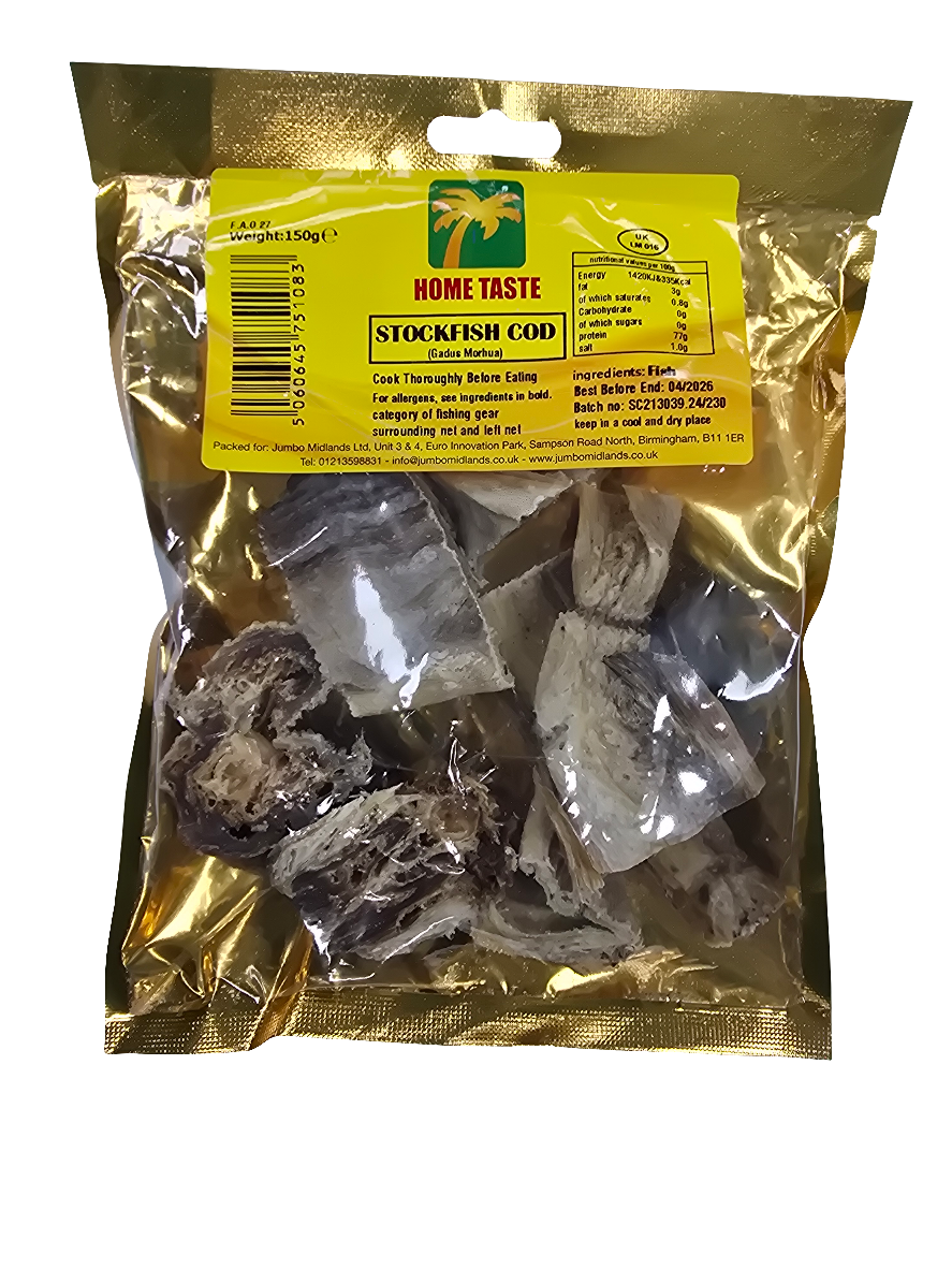 Home Taste Stockfish Cod 150g