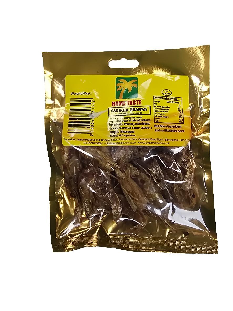 Home Taste Smoked Prawns 40g