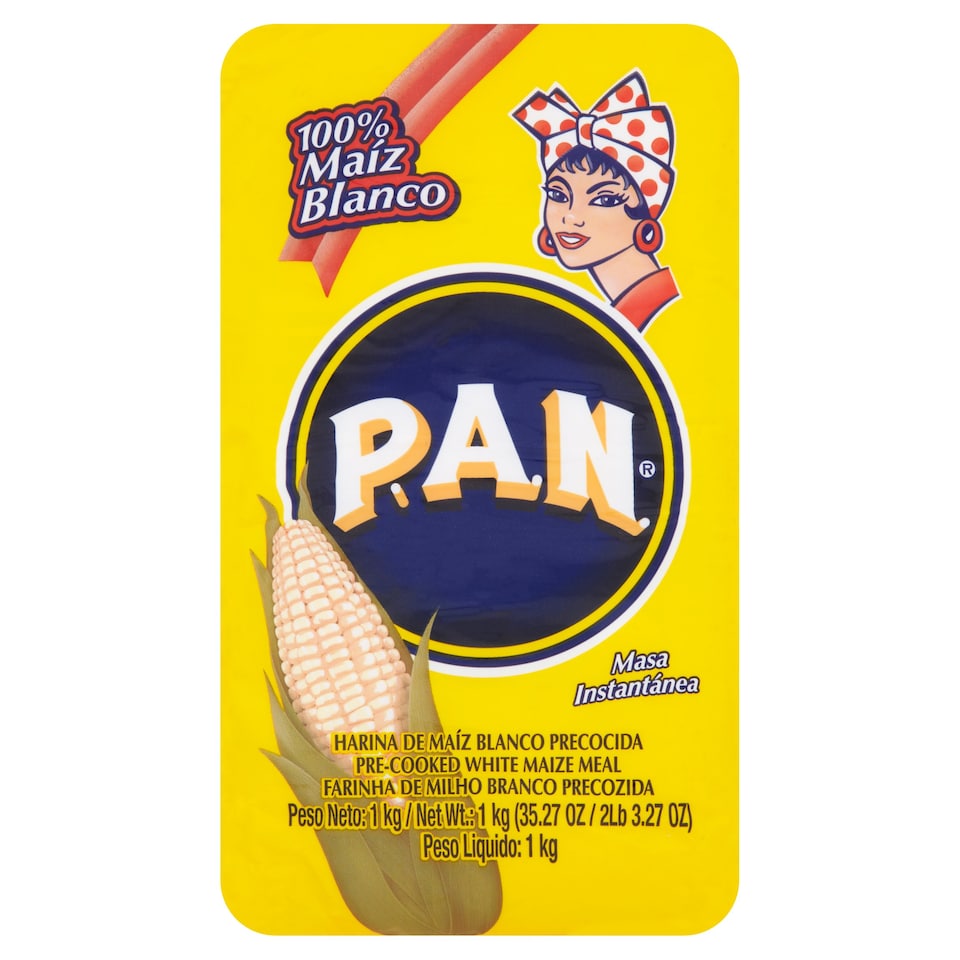 P.A.N Harina White Maize Meal 1kg