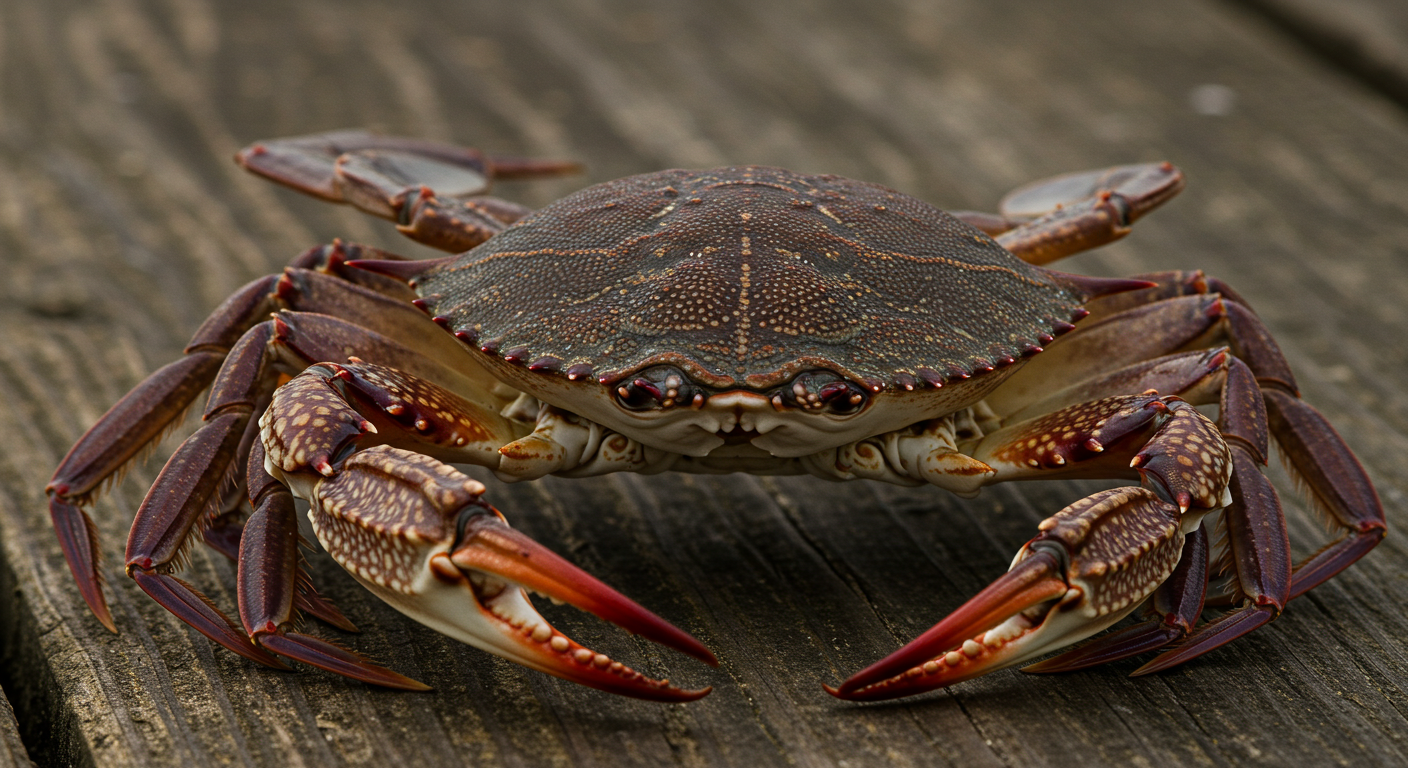 Blue Swimming Half Cut Crab (Frozen) 600g