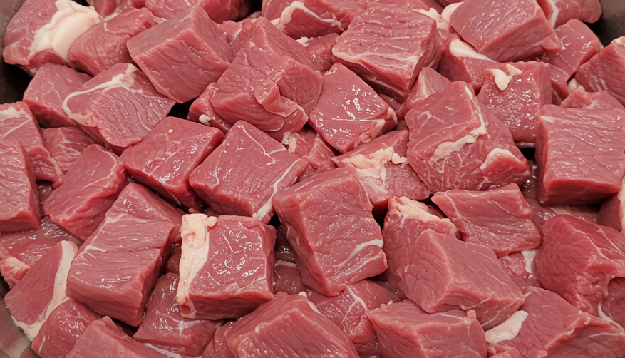 Boneless Diced Goat 500g