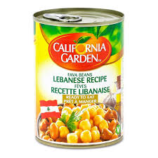 California Garden Fava Beans Lebanese Recipe 400g