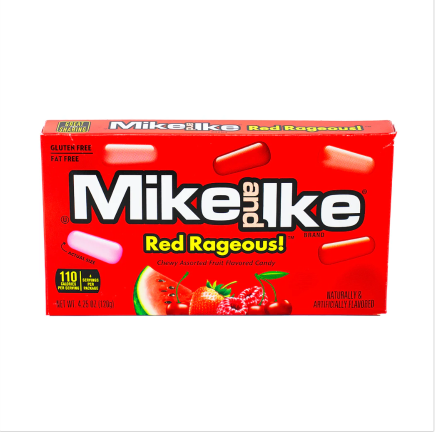Mike and Ike Red Rageous! 120g
