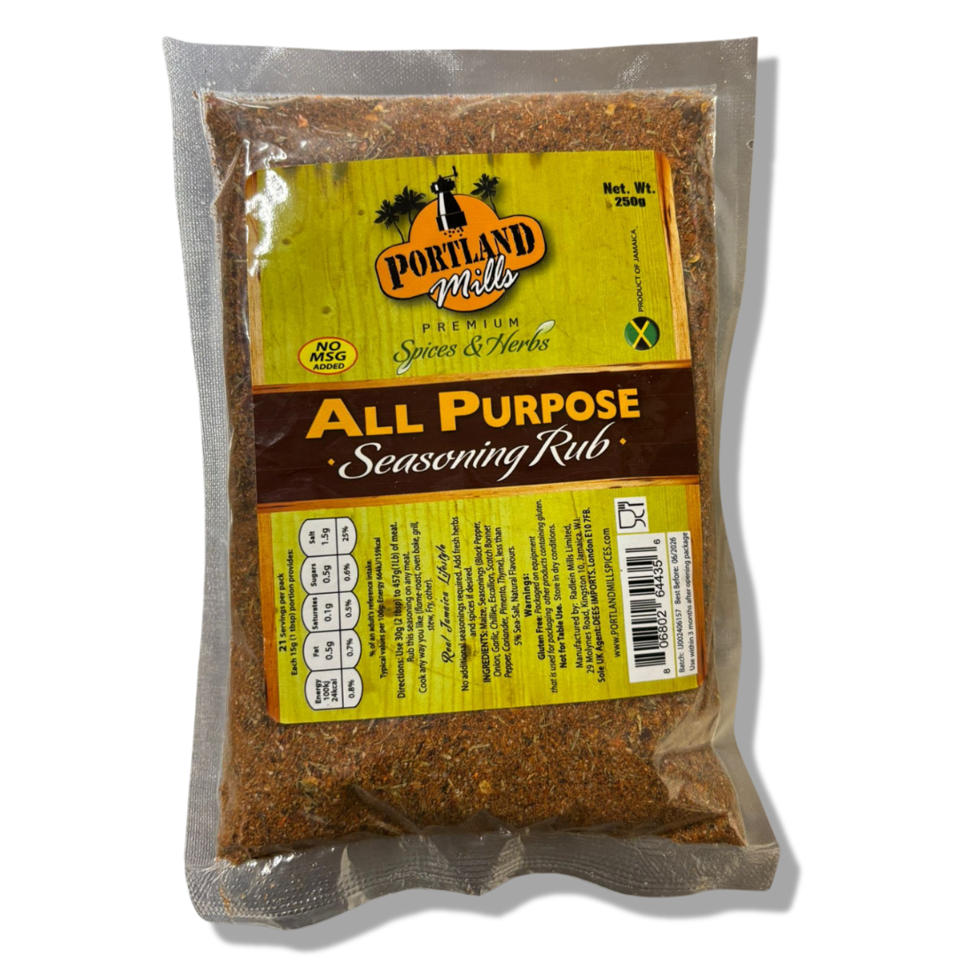 Portland Mills All Purpose Seasoning Rub 250g