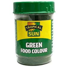 Tropical Sun Green Food Colour 25g