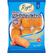 Regal Mini Madeira Cakes (12 Cakes)