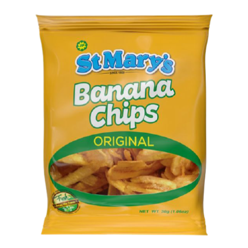 St.Mary's Banana Chips 30g