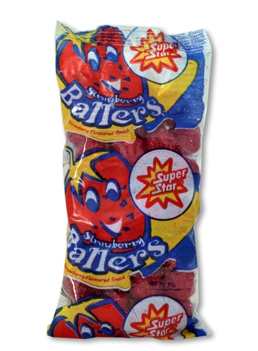 Ballers Strawberry Snack 40g