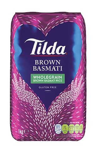 Tilda Wholegrain Brown Basmati Rice 500g