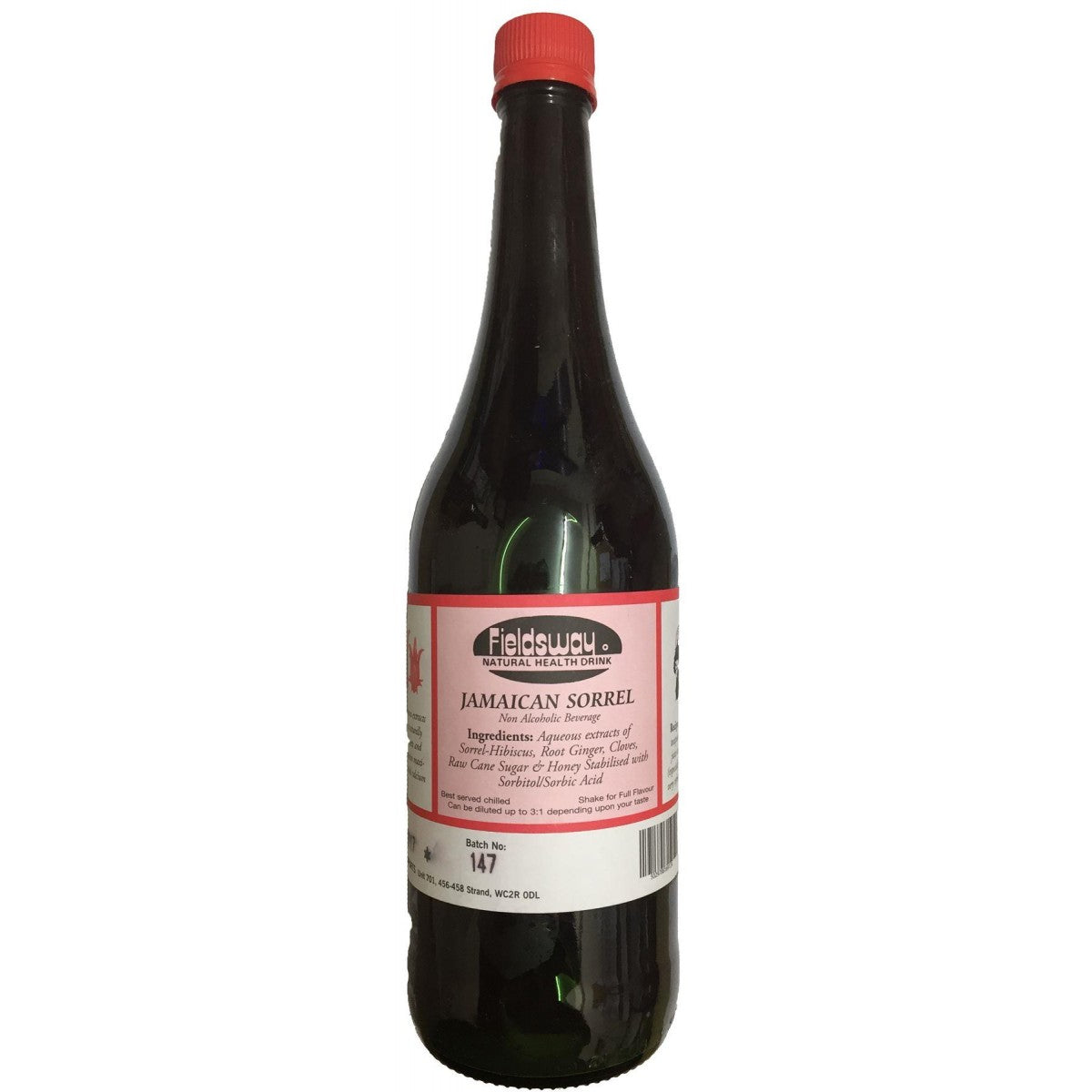 Fieldsway Jamaican Sorrel Drink 750ml