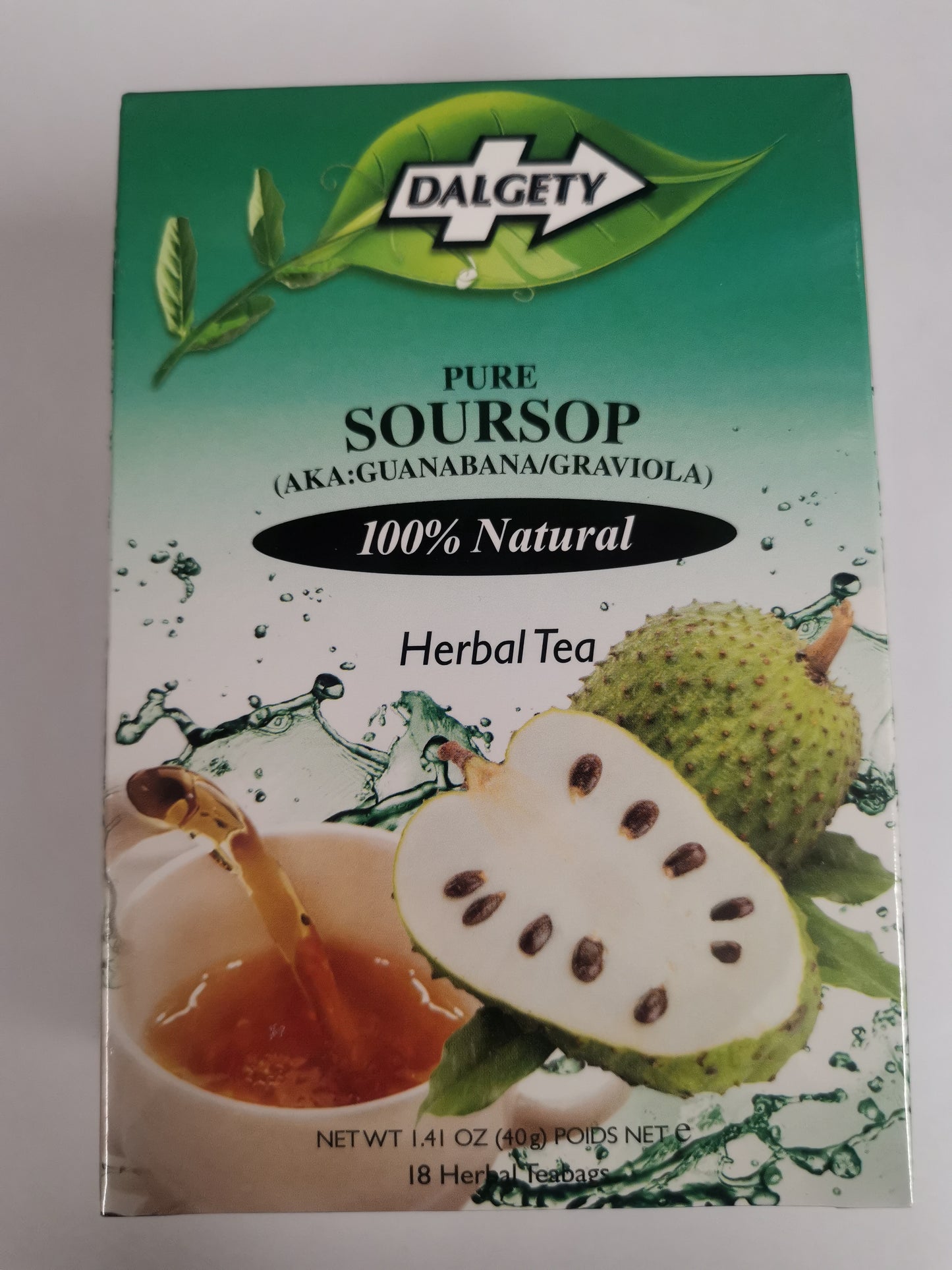 Dalgety Pure Soursop Herbal Tea 40g (18 Teabags)