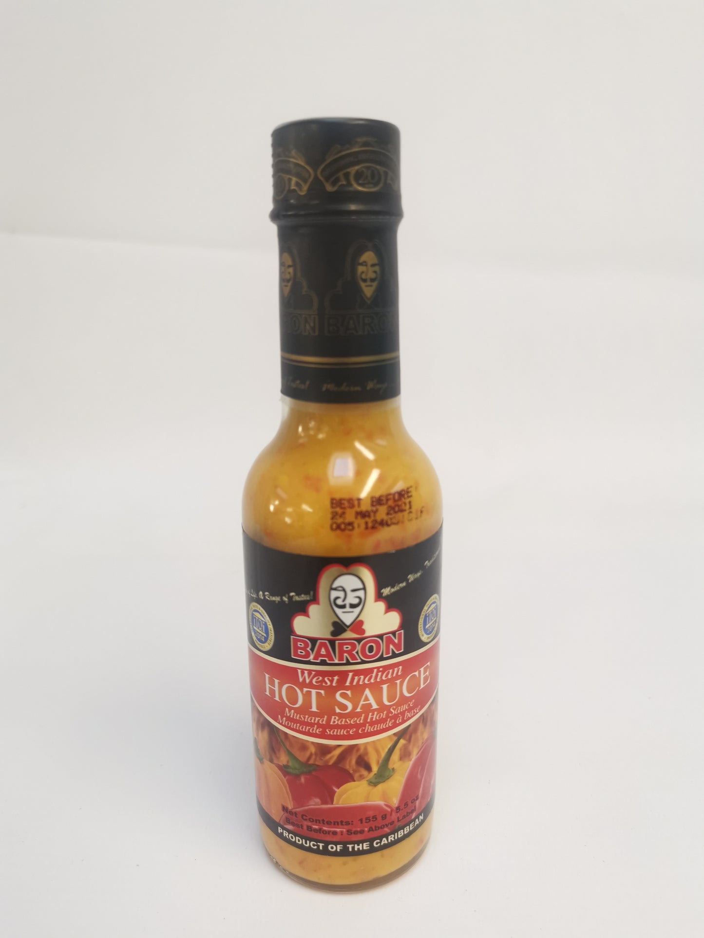 Baron West Indian Hot Sauce 155ml