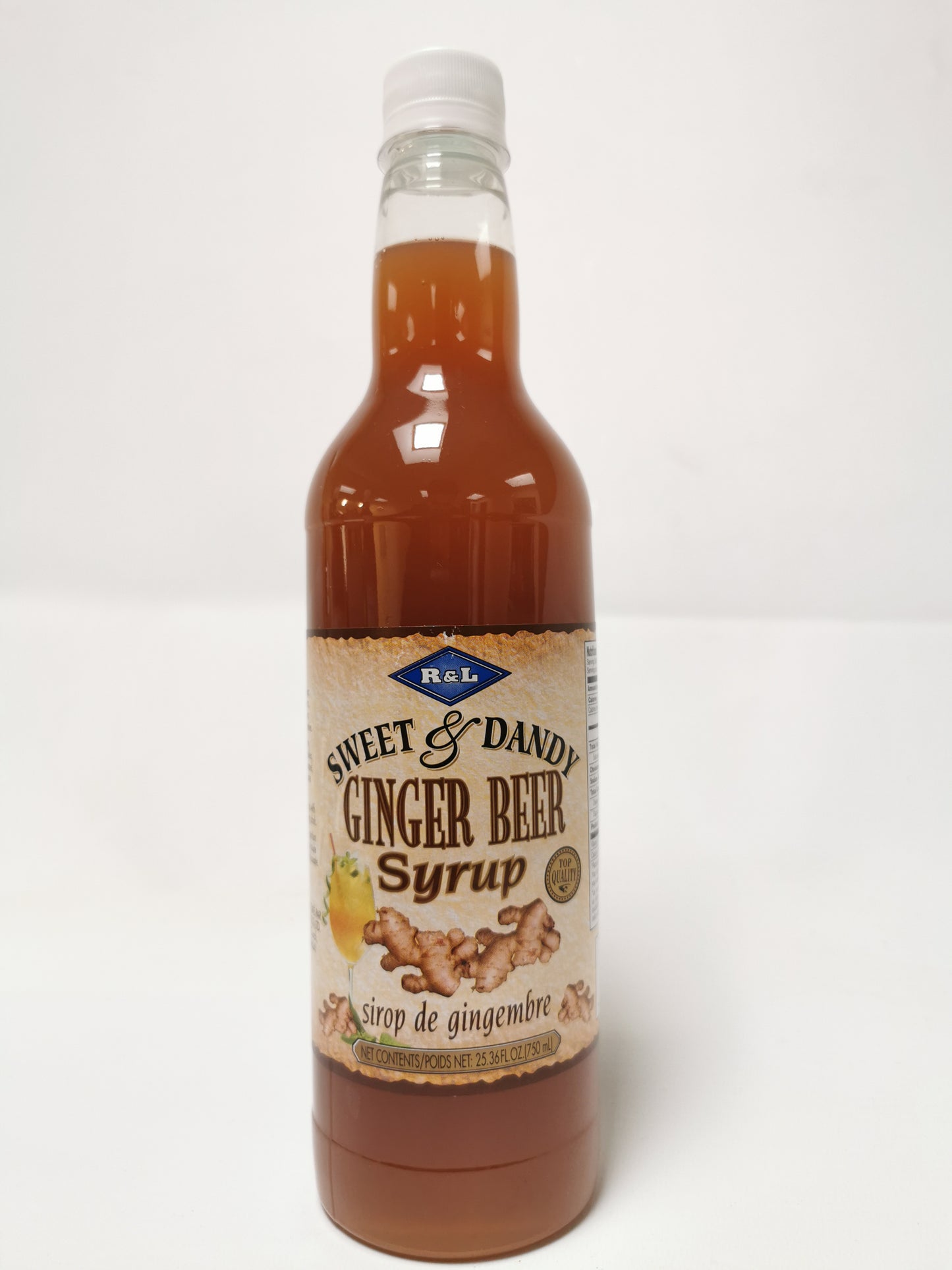R&L Sweet & Dandy Ginger Beer Syrup 750ml
