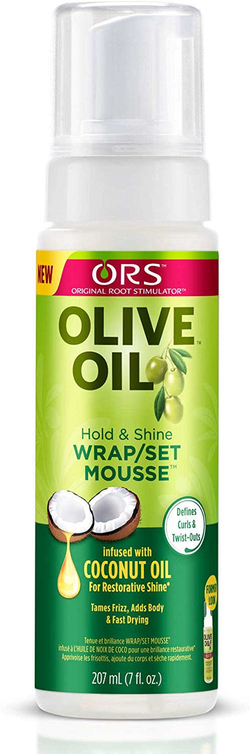 ORS Olive Oil Wrap/Set Mousse 207ml