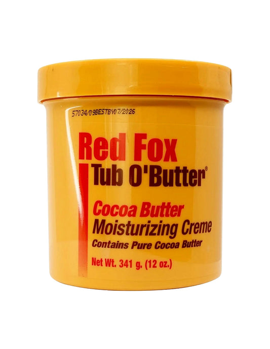 Red Fox Tub O' Butter Cocoa Butter Moisturizing Creme 341g
