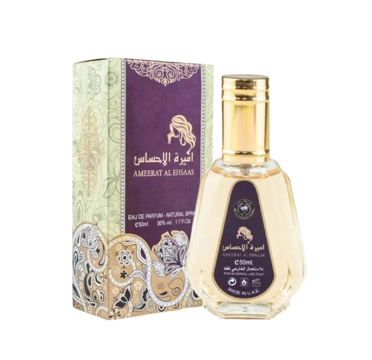 Ard Al Zaafaran Ameerat Al Ehsaas 50ml Malik Foodstore