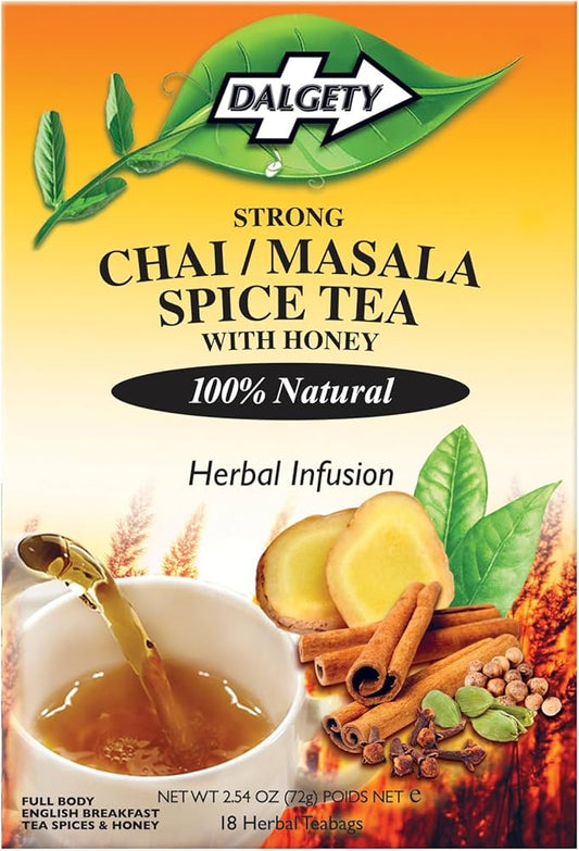 Dalgety Chai/Masala Spice Tea 72g (18 Teabags)
