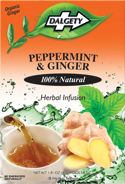 Dalgety Peppermint & Ginger 40g (18 Teabags)