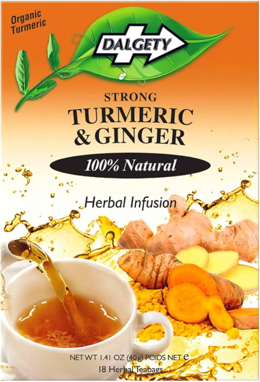 Dalgety Turmeric & Ginger 40g (18 Teabags)