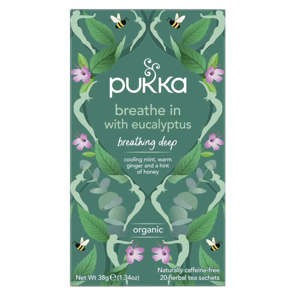 Pukka Breathe in with Eucalyptus 38g (20 Tea Sachets)