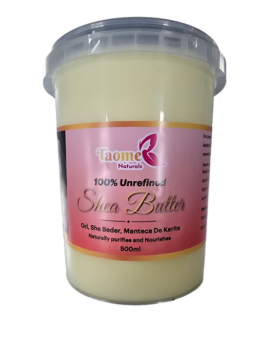 Taome Naturals Shea Butter 100% Unrefined 500ml