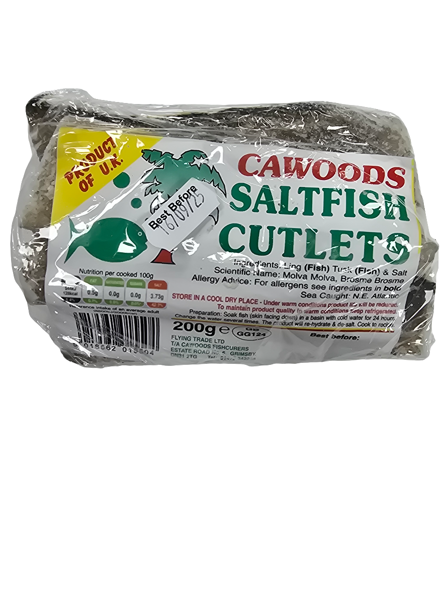 Cawoods Saltfish Cutlets 200g