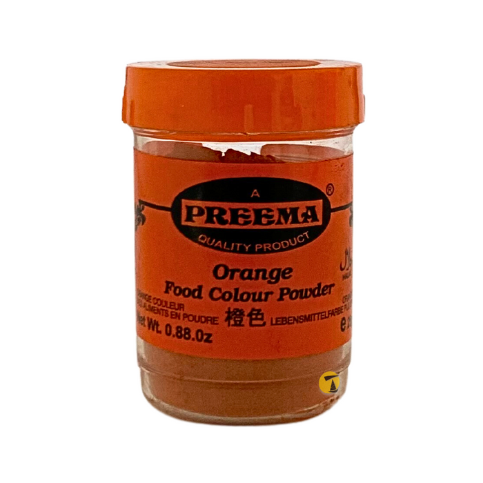 PREEMA Orange Food Colouring Powder 25g