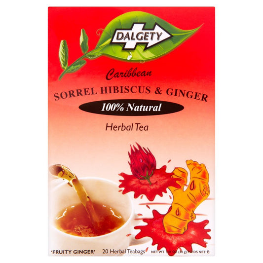 Dalgety Sorrel/Hibiscus & Ginger 45g (18 Teabags)