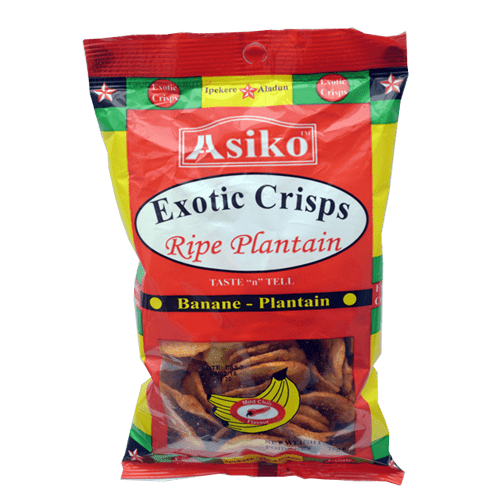 Asiko Plantain Chips Mild Chilli 75g